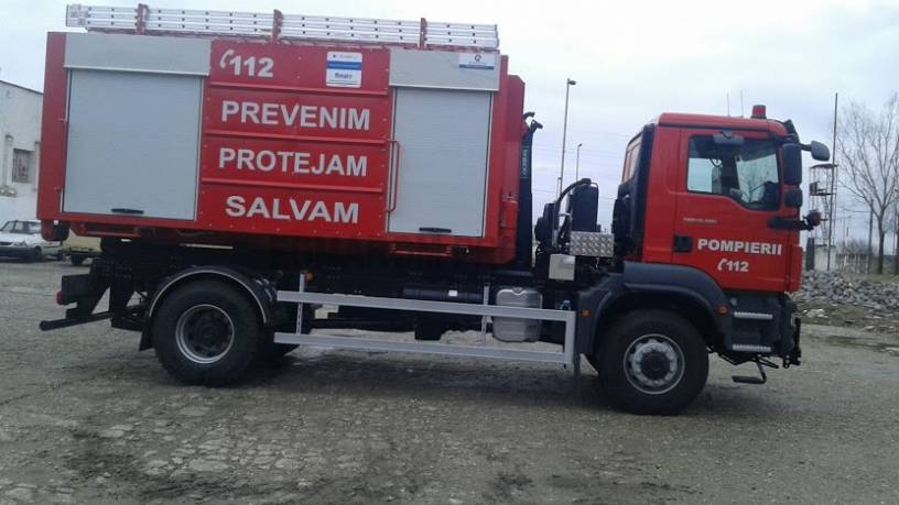 Container Abroll Pompieri