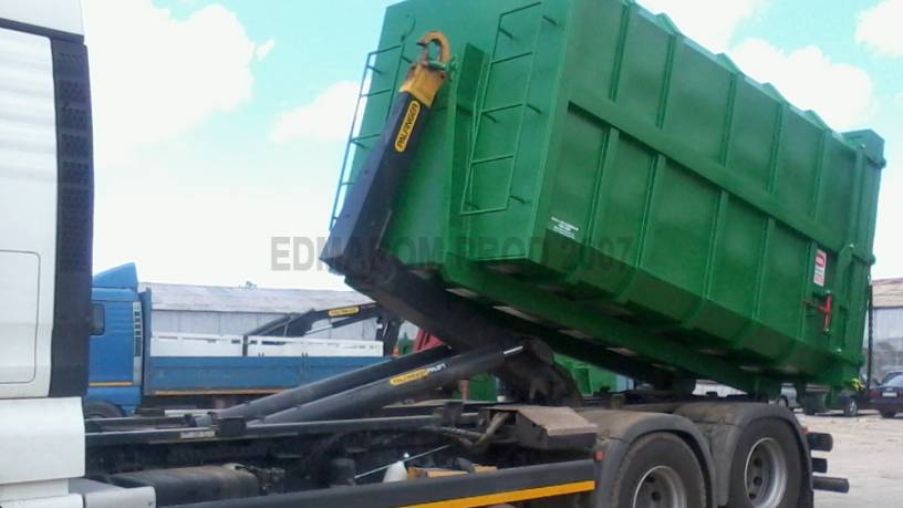 Abroll presa stationara