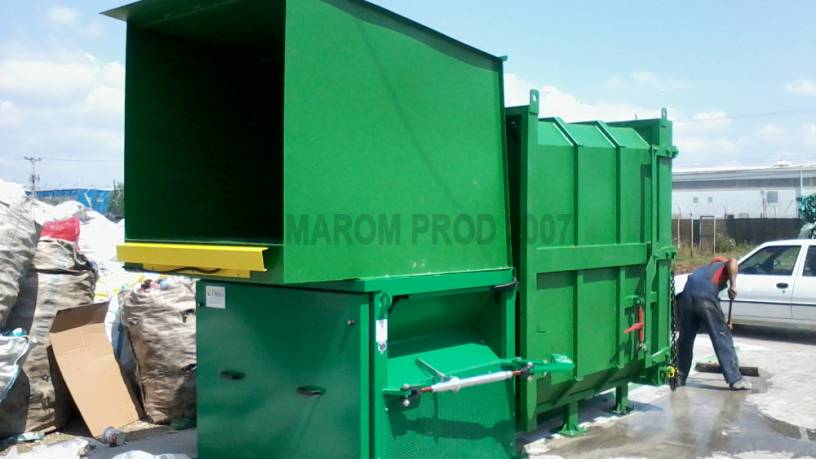 Abroll presa stationara