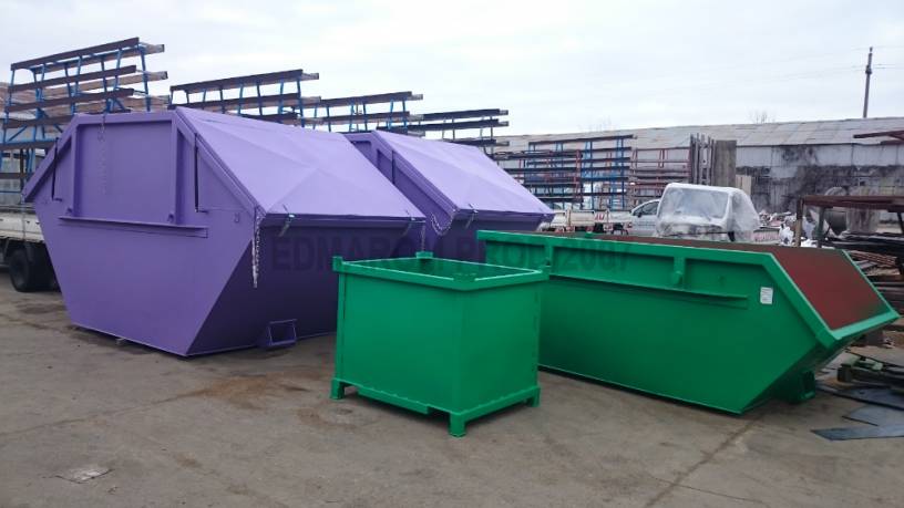 Producator containere metalice Skip Absetz